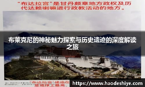 布莱克尼的神秘魅力探索与历史遗迹的深度解读之旅